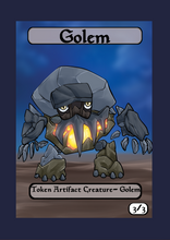 Load image into Gallery viewer, Golem 3/3 Token
