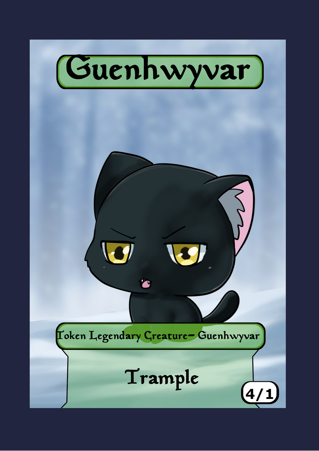 Guenhwyvar 4/1 Token