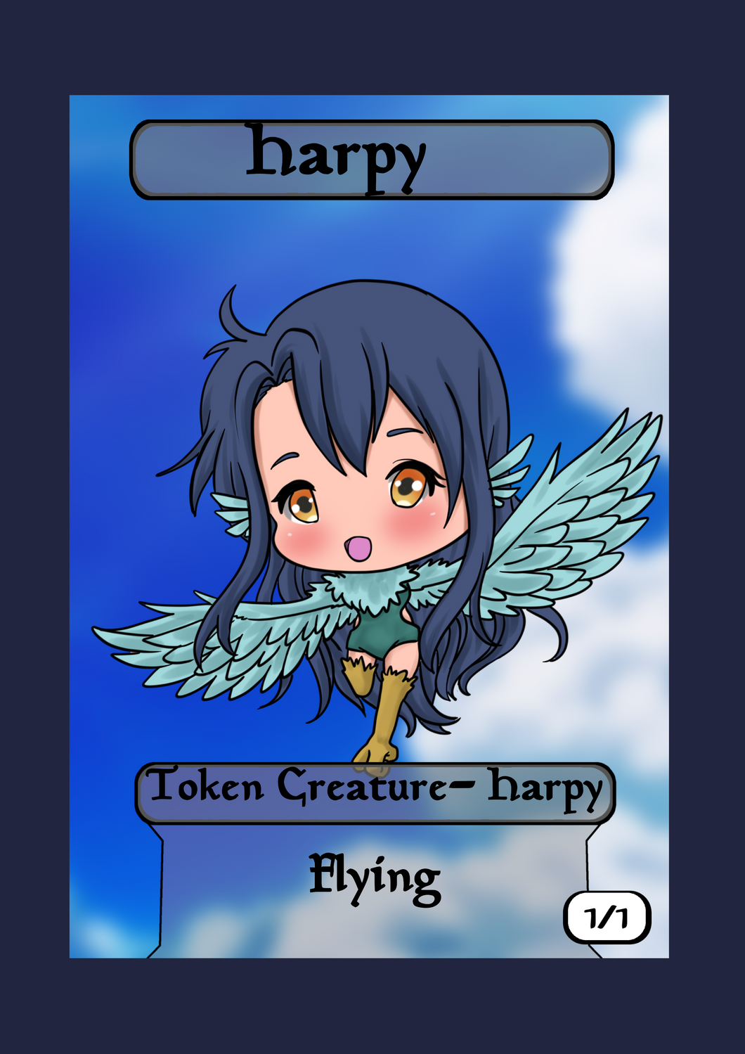 Harpy w/ Flying 1/1 Token