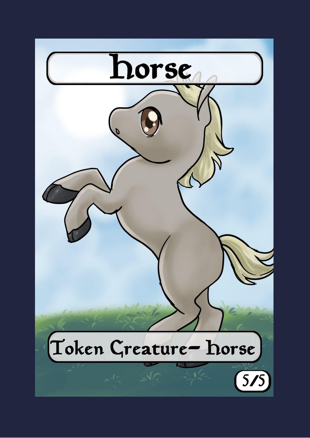 Horse 5/5 Token