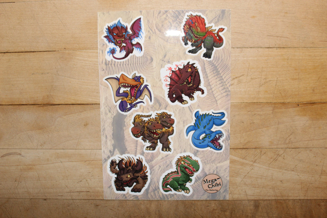 Elder Dinosaurs+ Sticker Sheet