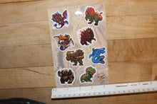 Load image into Gallery viewer, Elder Dinosaurs+ Sticker Sheet
