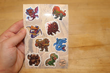 Load image into Gallery viewer, Elder Dinosaurs+ Sticker Sheet
