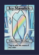 Load image into Gallery viewer, Icy Manalith Token
