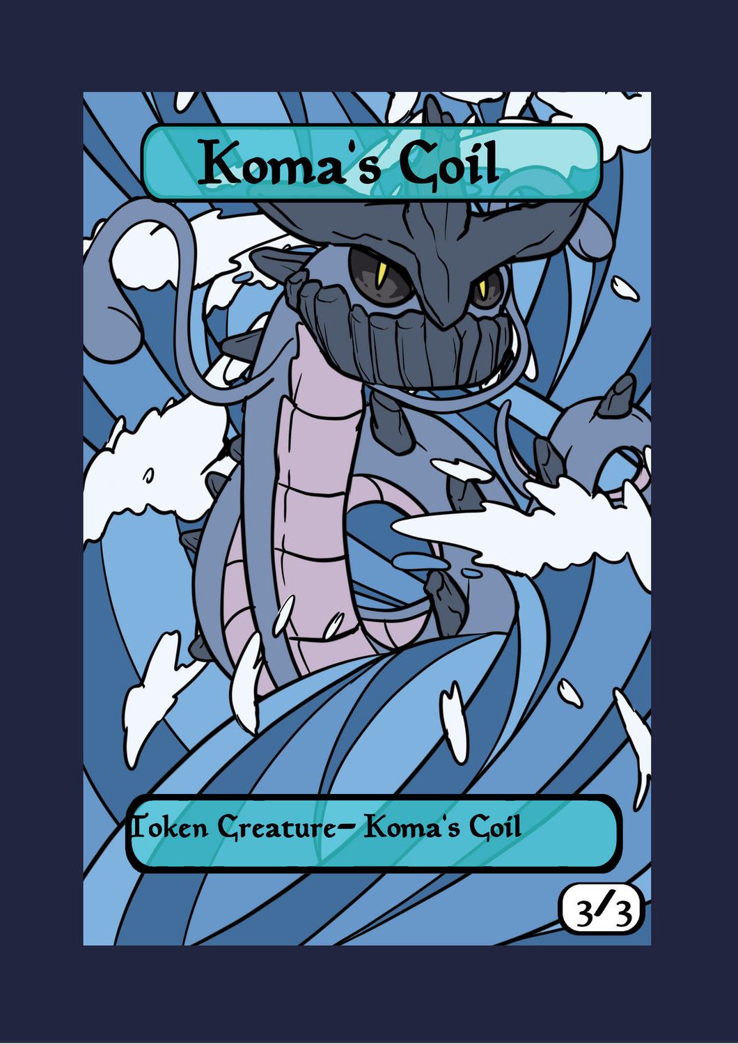 Koma's Coil 3/3 Token