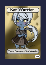 Load image into Gallery viewer, Kor Warrior 1/1 Token
