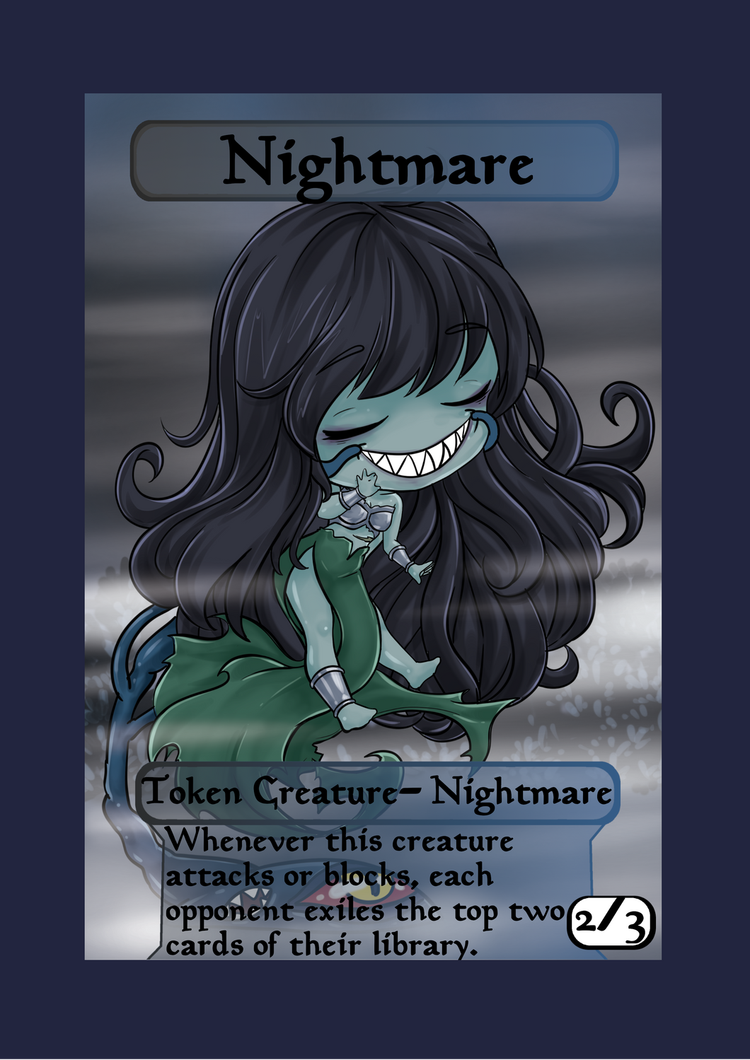 Nightmare 2/3 Token