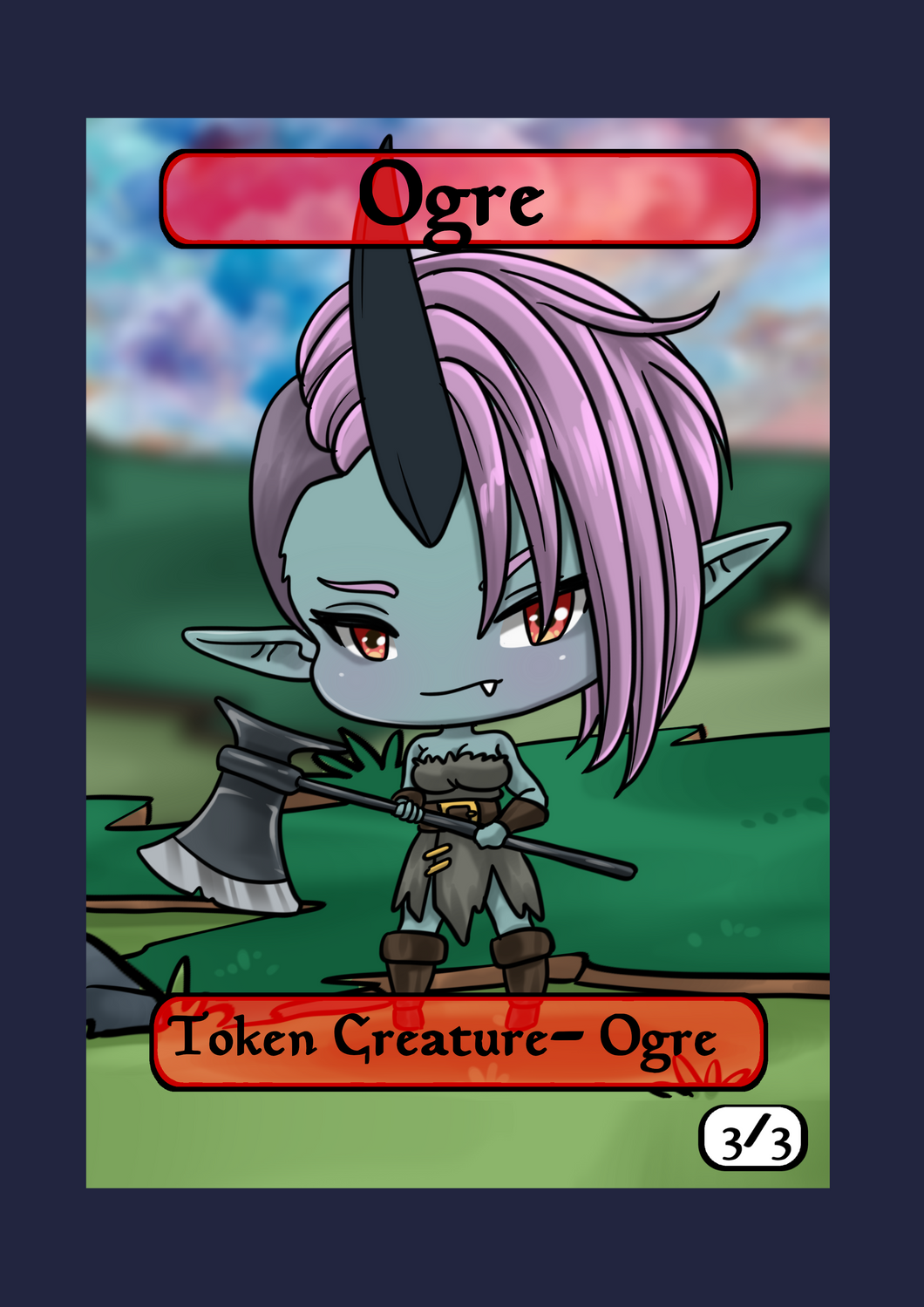 Ogre 3/3 Token