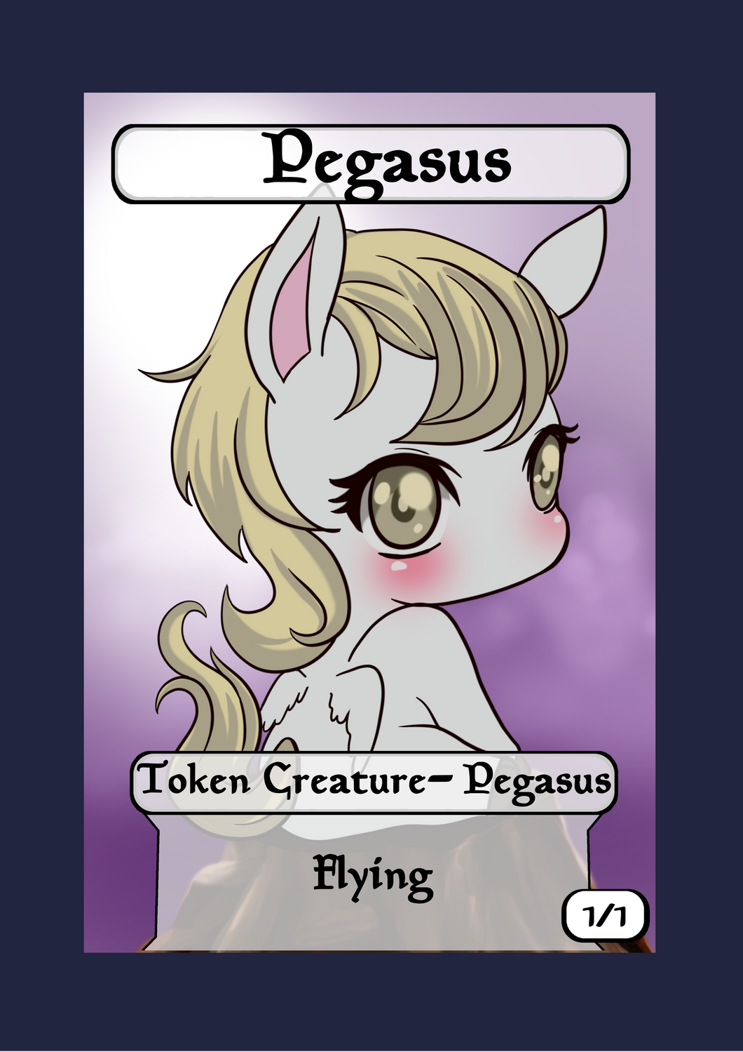 Pegasus 1/1 w/ Flying Token