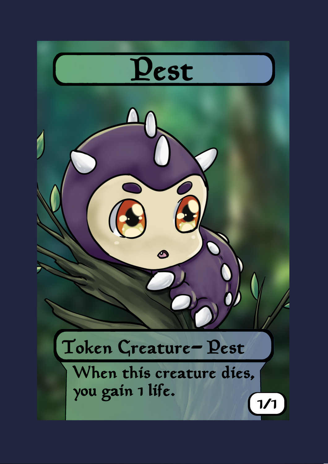 Pest 1/1 Token