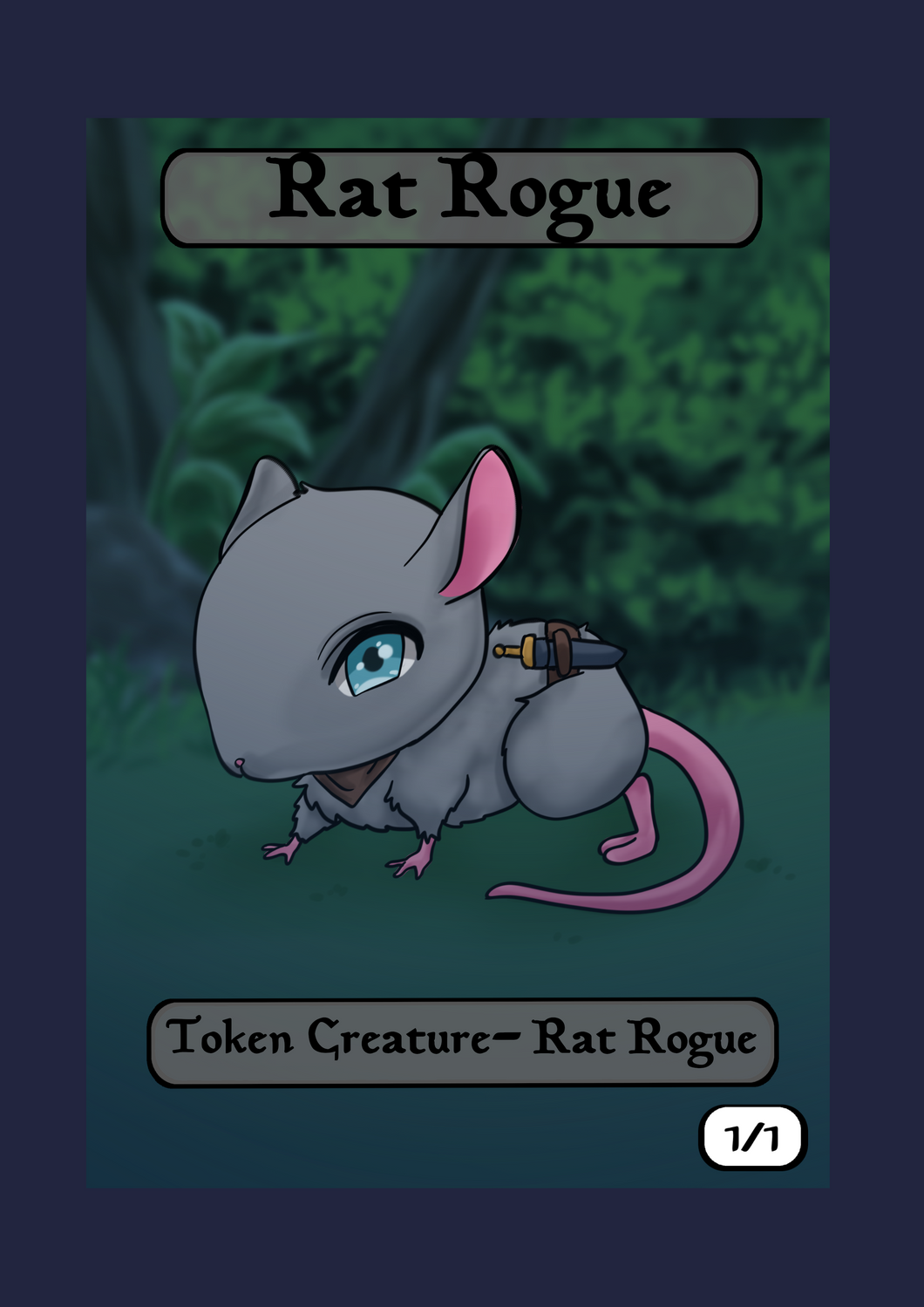 Rat Rogue 1/1 Token