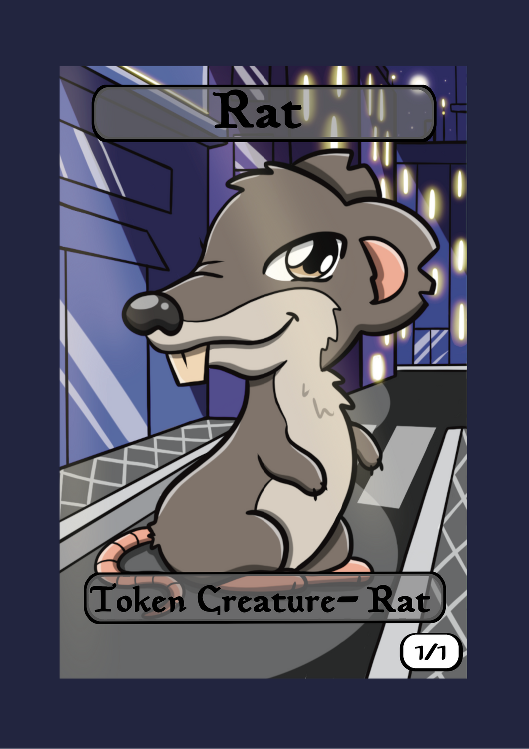 Rat 1/1 Token