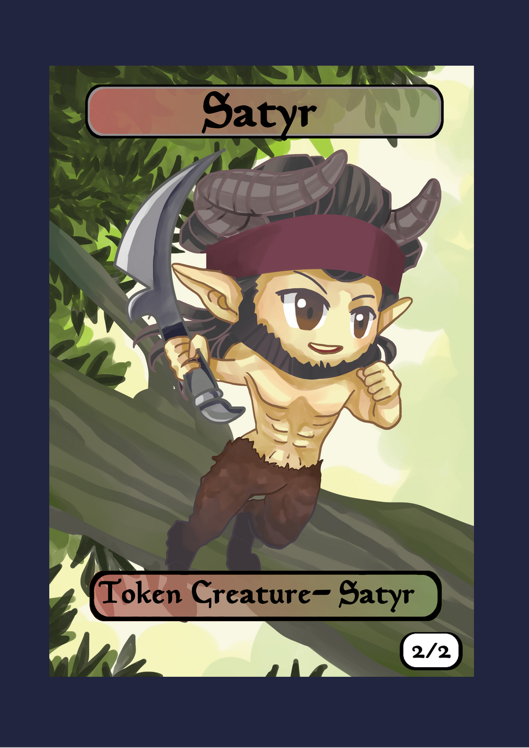 Satyr 2/2 Token