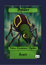 Load image into Gallery viewer, Spider 1/3 w/ Reach Token
