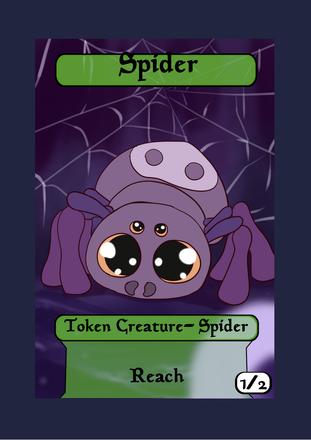 Spider 1/2 w/ Reach Token