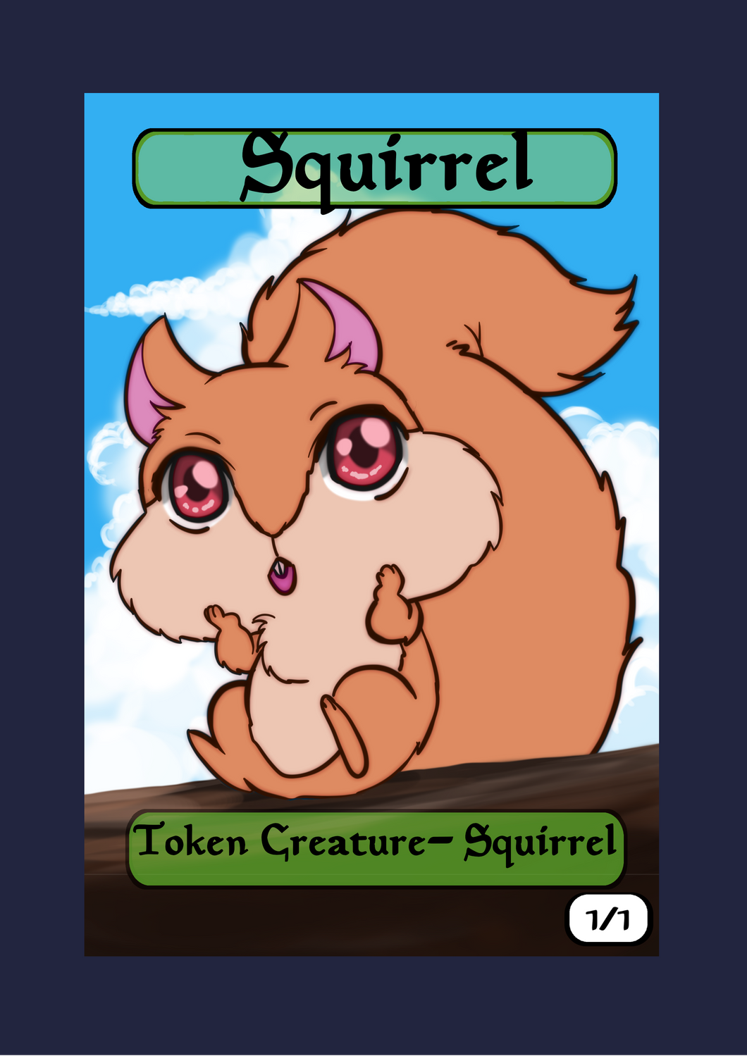 Squirrel 1/1 Token