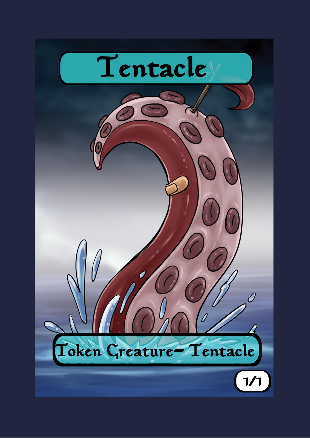 Tentacle  1/1 Token