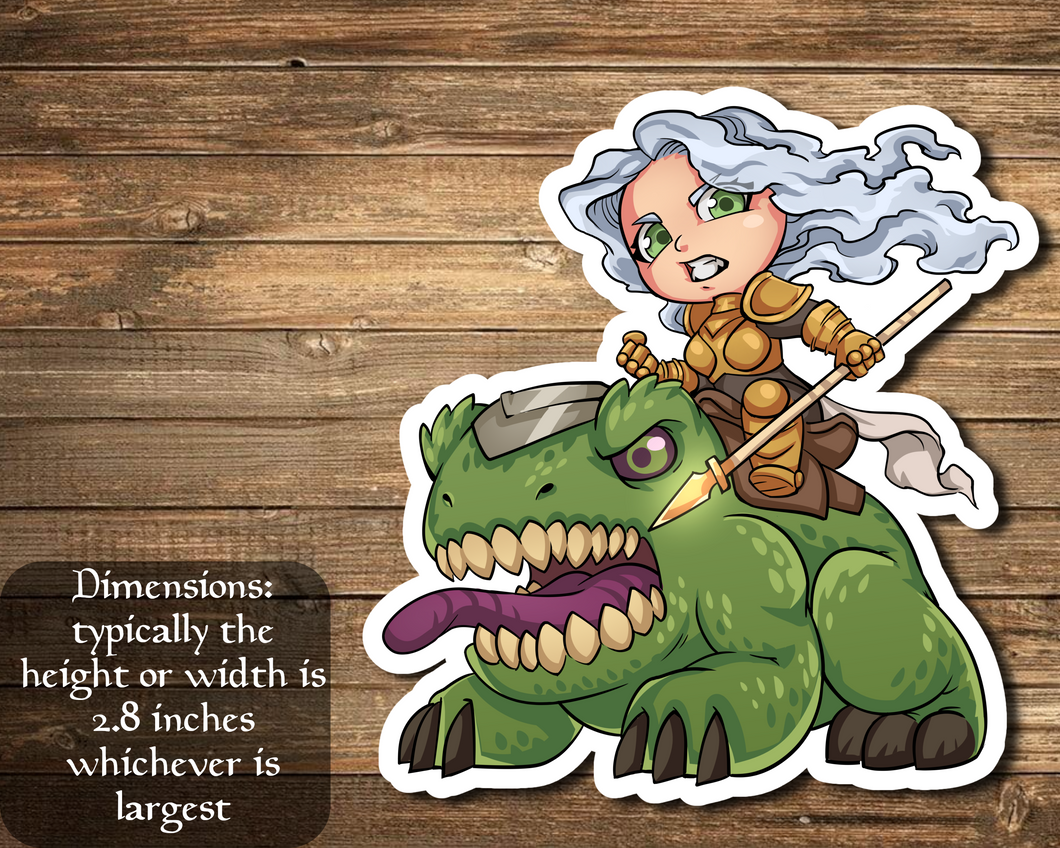 Thalia and The Gitrog monster