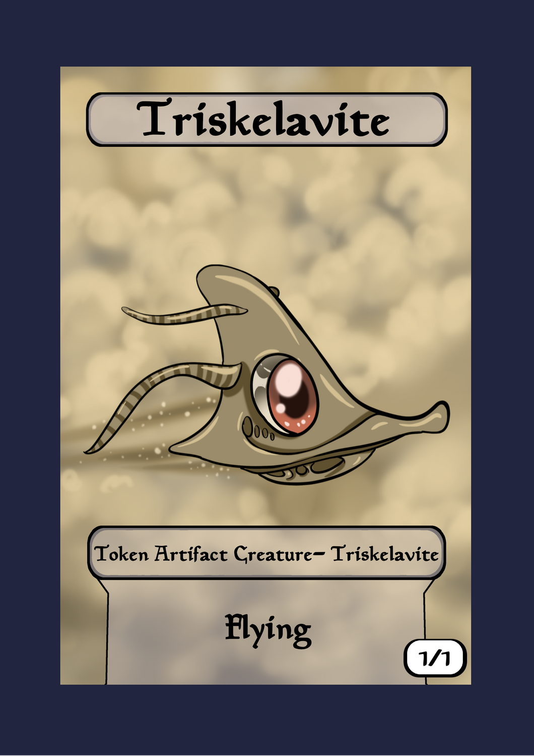 Triskelavite 1/1 w/ Flying Token