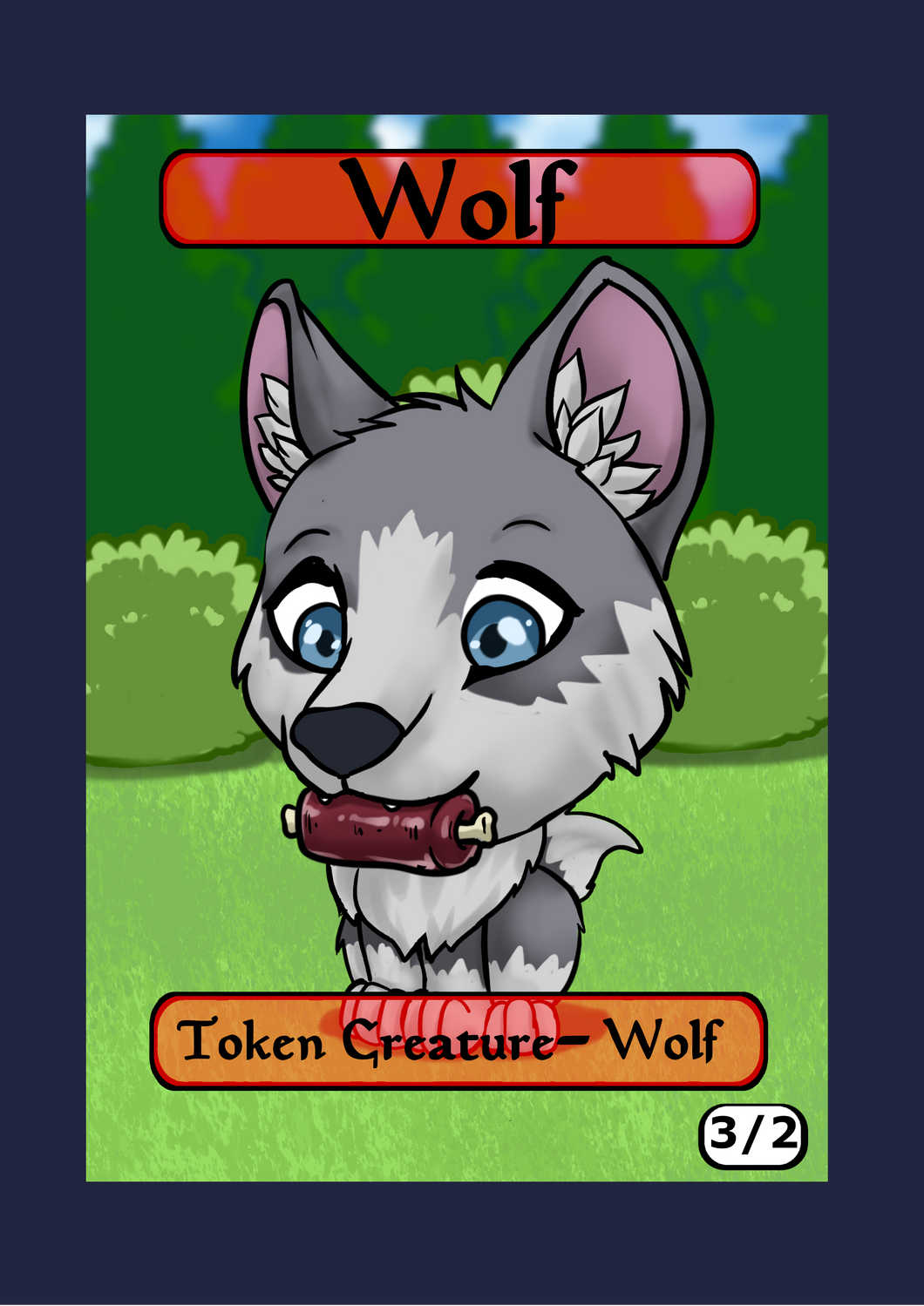 Wolf 3/2 Token