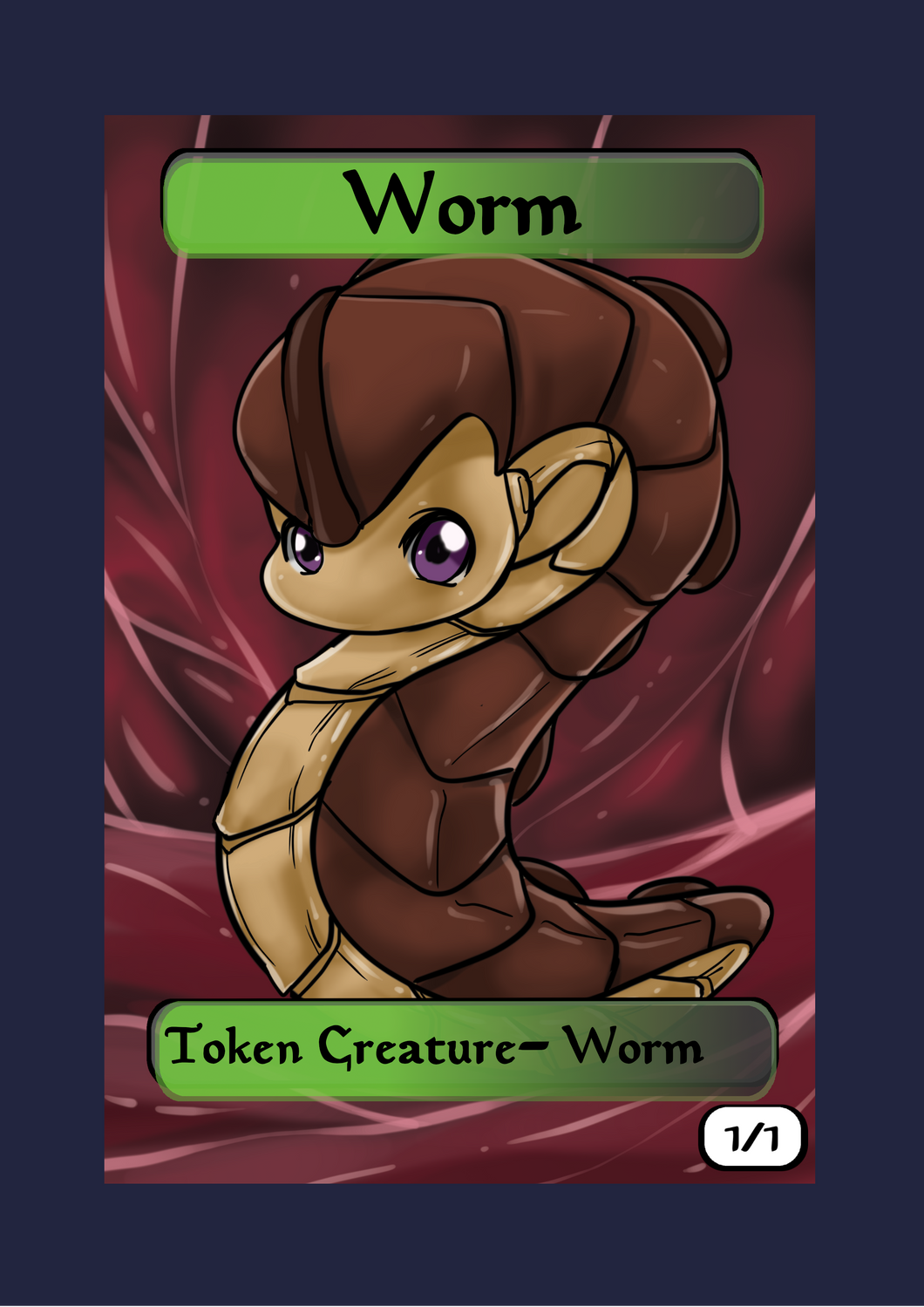 Worm 1/1 Token