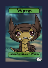 Load image into Gallery viewer, Wurm 5/5 Token
