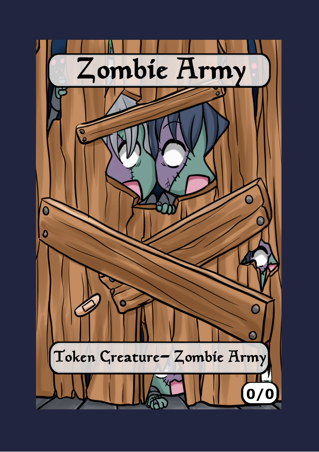 Zombie Army 0/0 Token