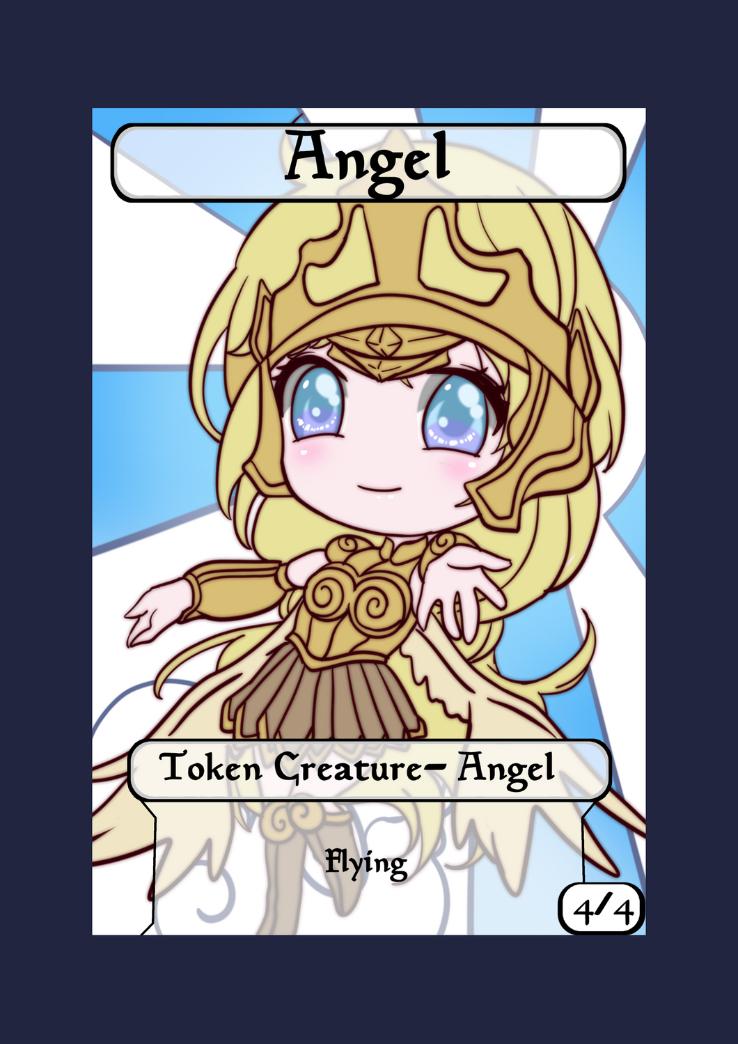Angel 4/4 w/ Flying Token