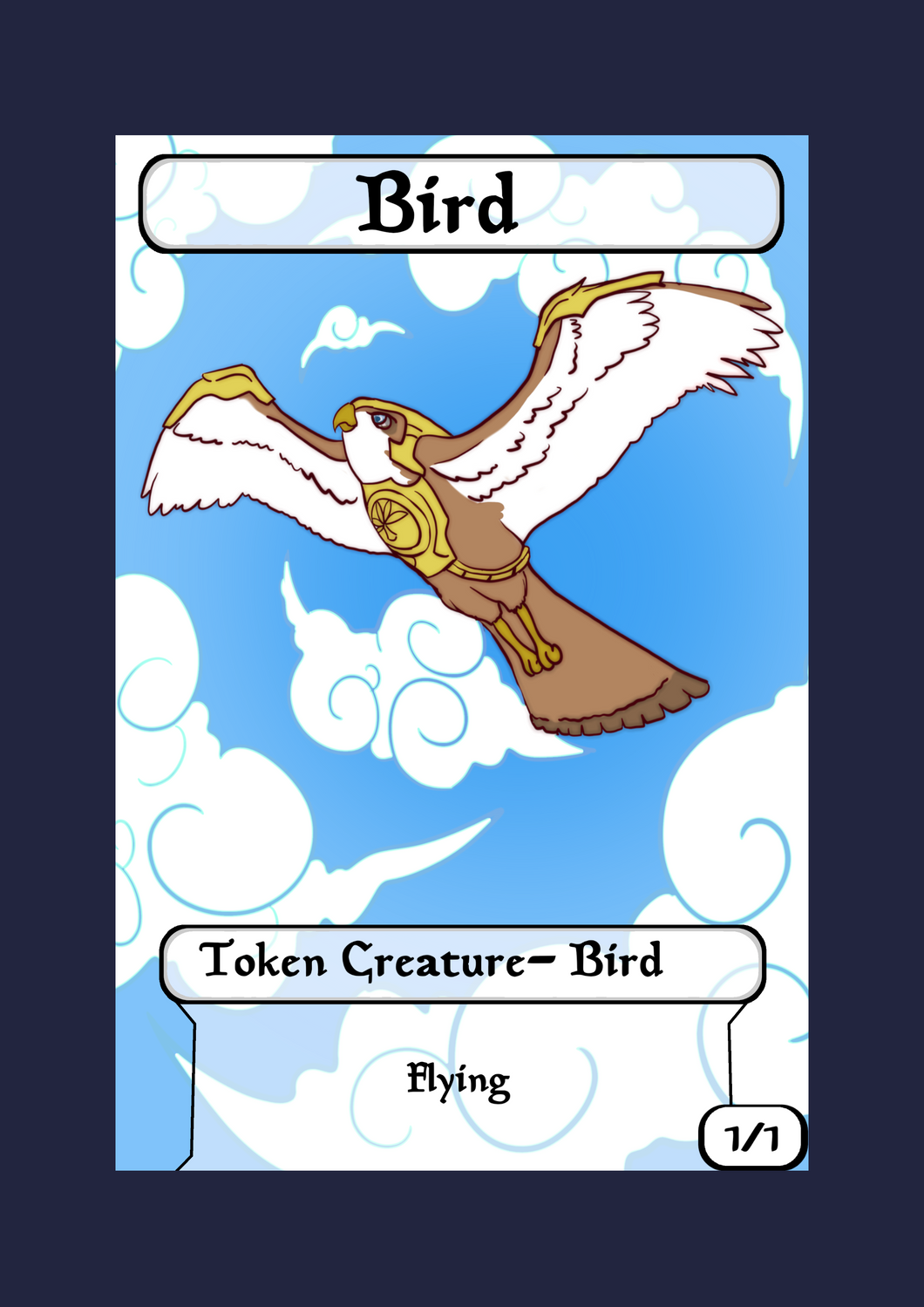 Bird 1/1 w/ flying Token