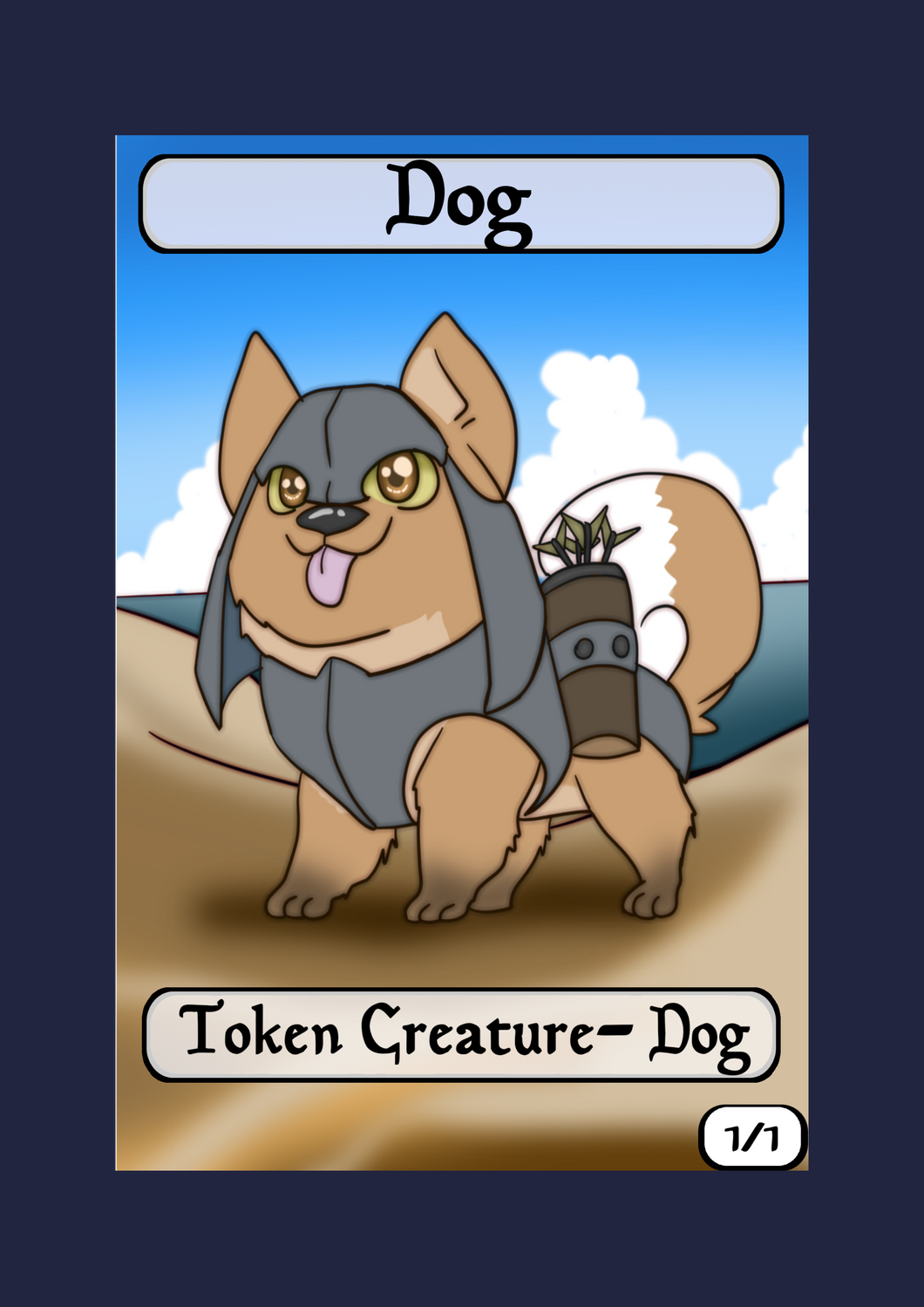 Dog 1/1 Token