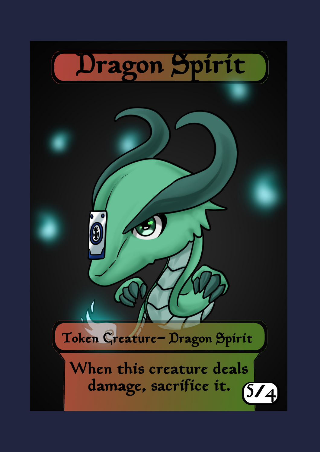 Dragon Spirit 5/4 Token