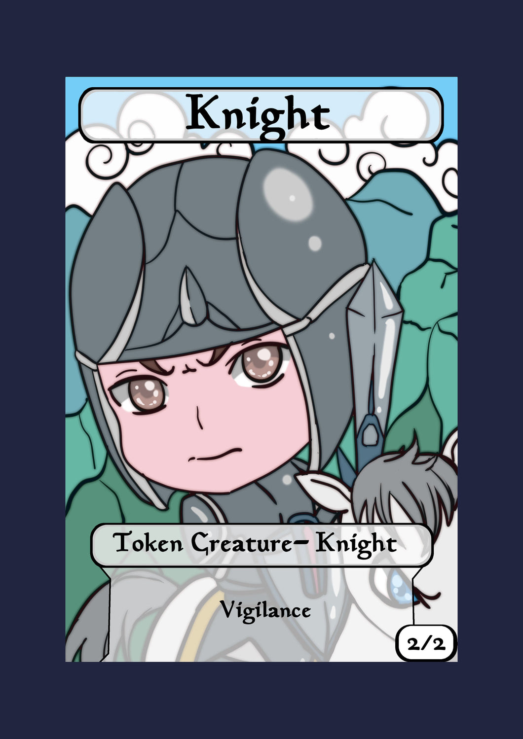 Knight 2/2 w/ Vigilance