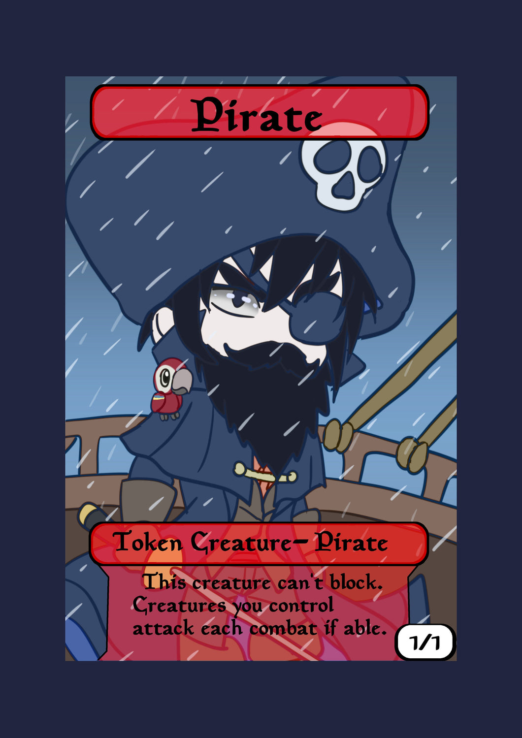 Pirate 1/1 Token