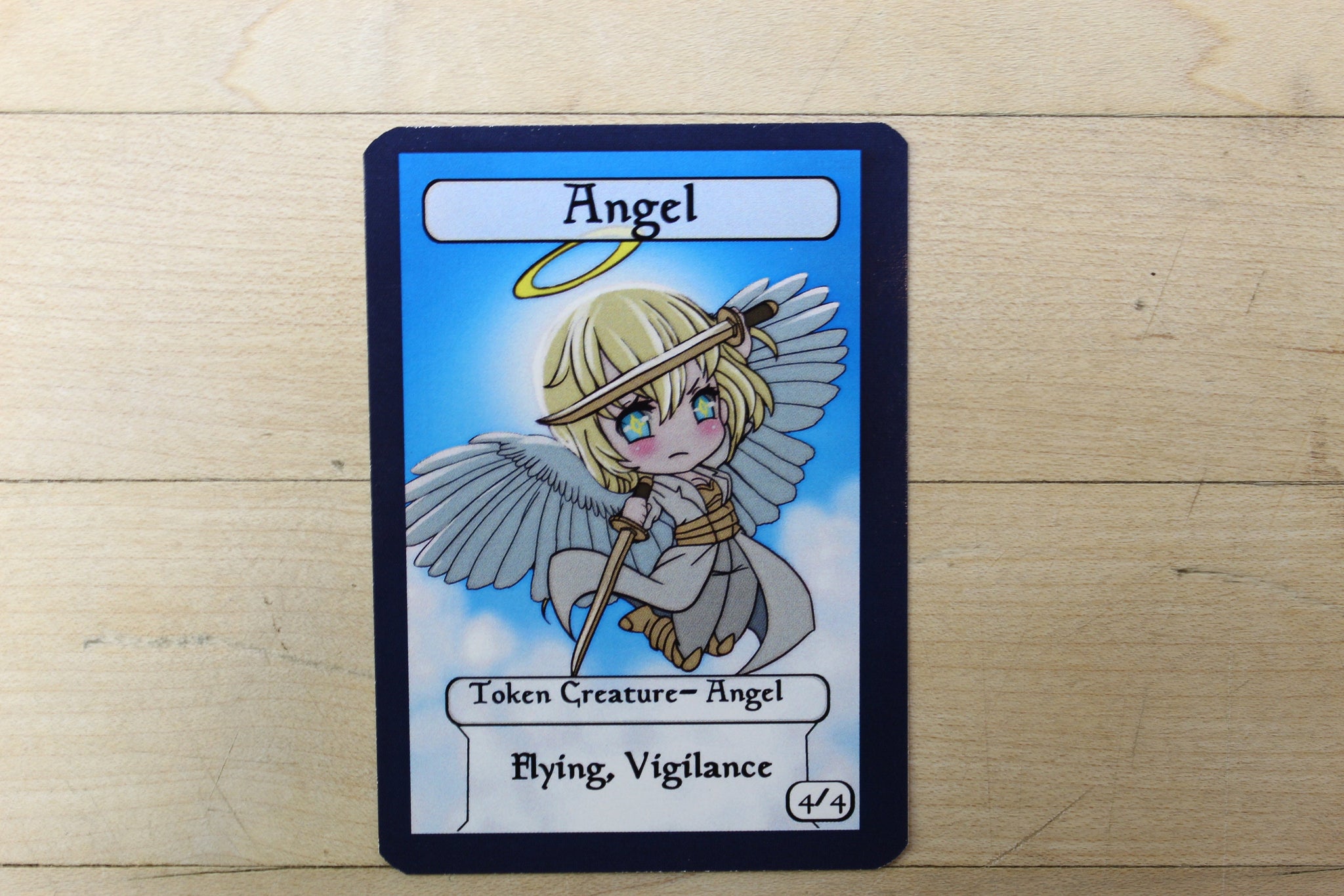 Angel 4/4 w/ Flying & Vigilance Token Mega Chibi Angel 4/4 w/ Flying & Vigilance Token Mega Chibi