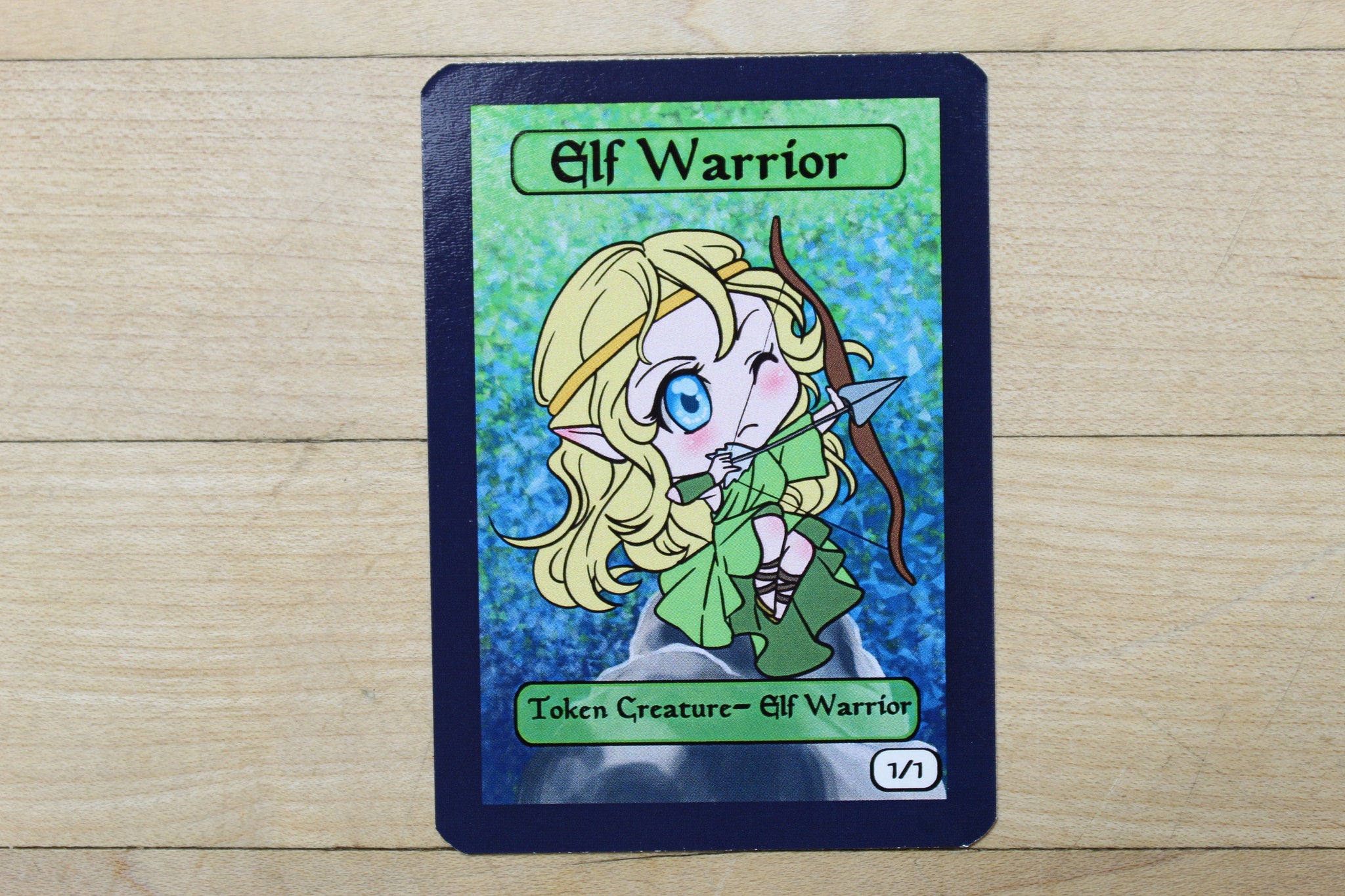 Elf Warrior 1/1 Token – Mega Chibi