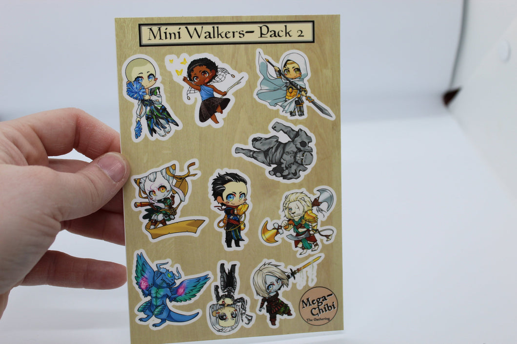 Mini Walker pack #2 Sticker Sheet