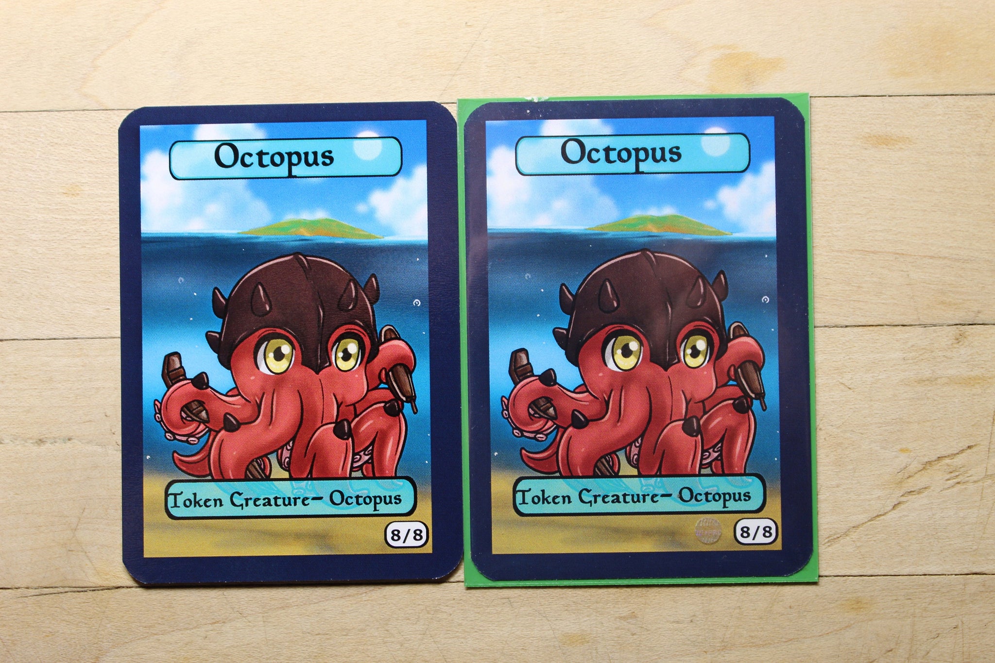 Octopus 8/8 Token Mega Chibi Octopus 8/8 Token Mega Chibi