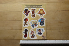 Load image into Gallery viewer, Mini Walker pack #4 Sticker Sheet
