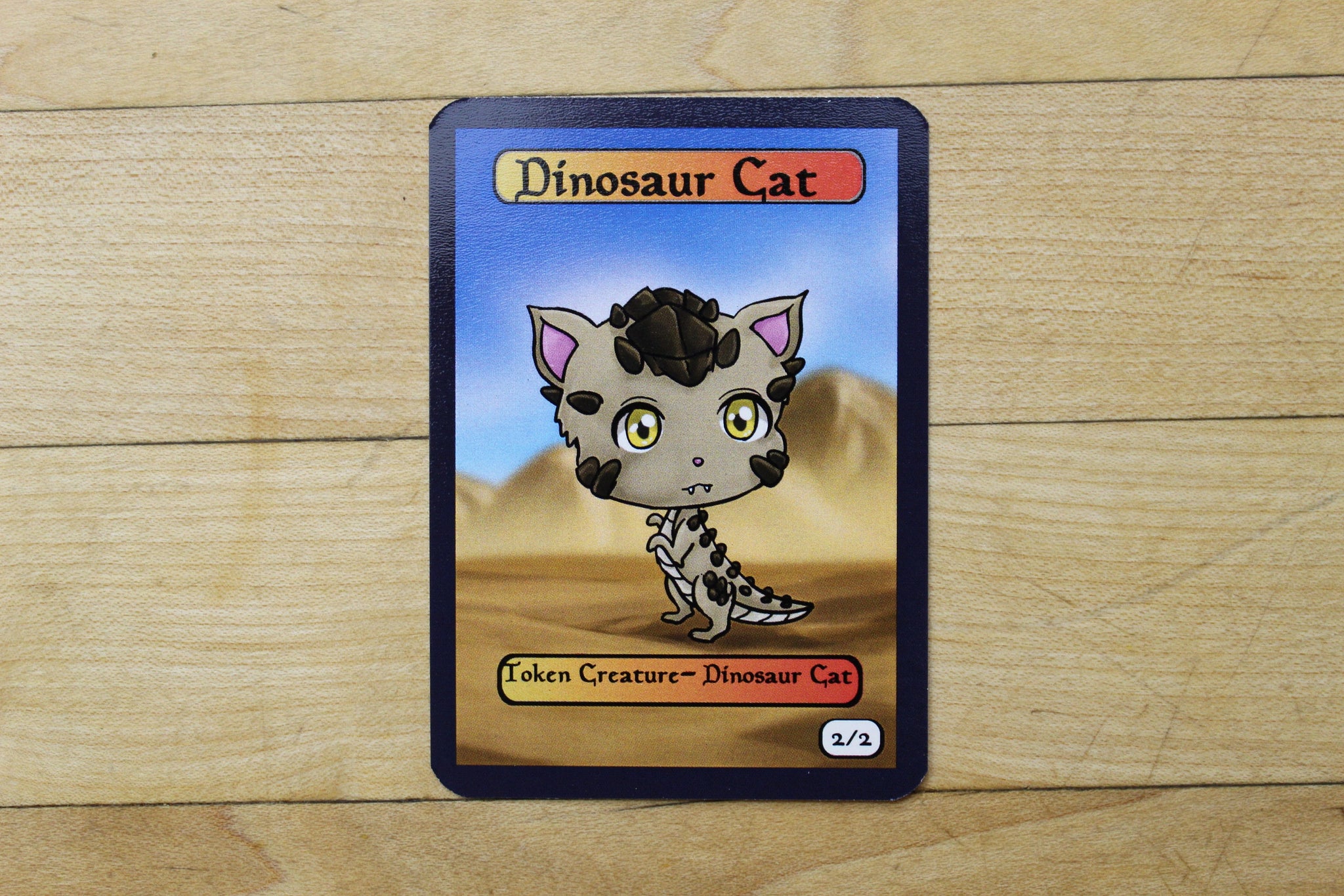 Dino Cat 2/2 Token Mega Chibi Dino Cat 2/2 Token Mega Chibi