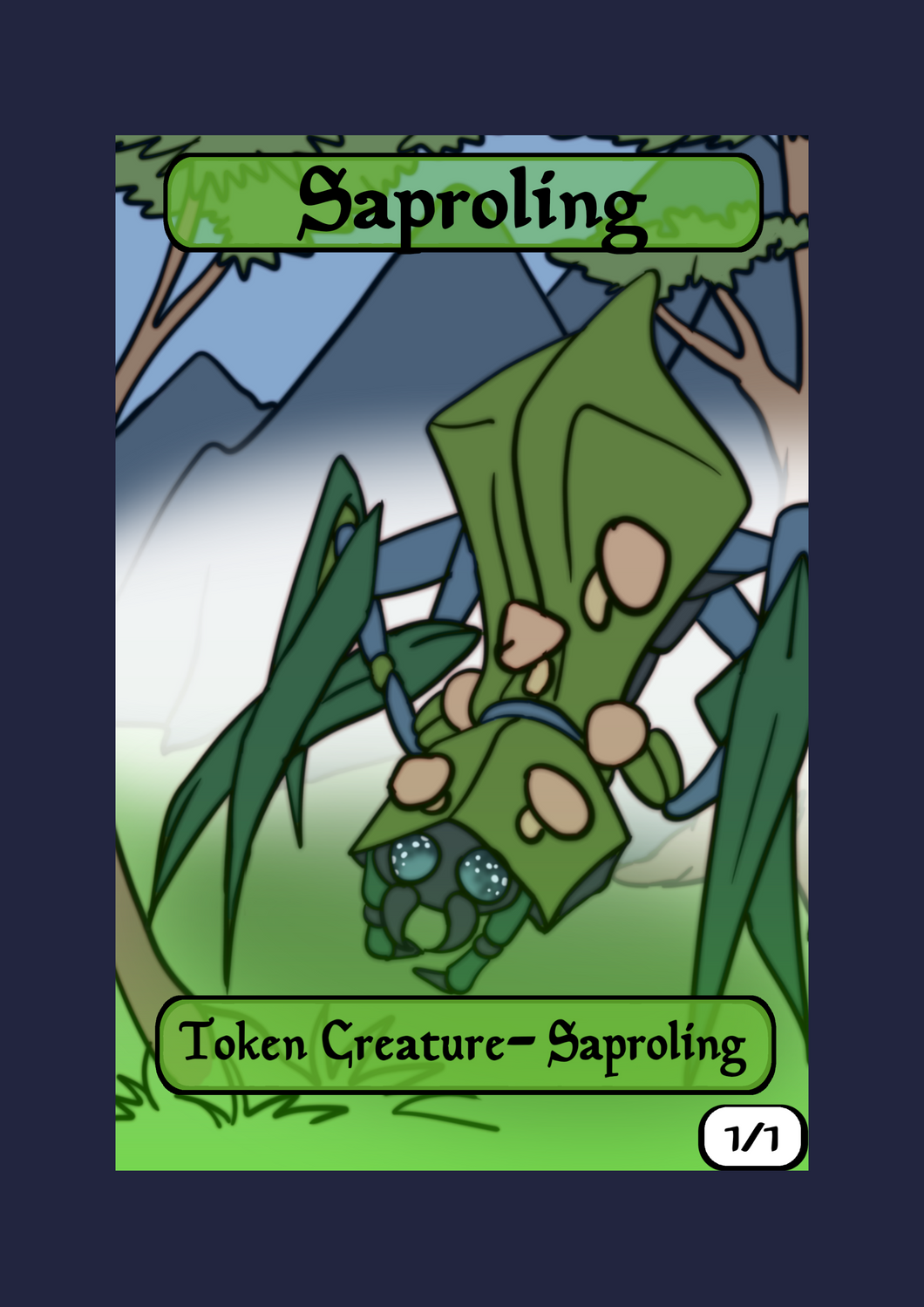 Saproling 1/1 Token