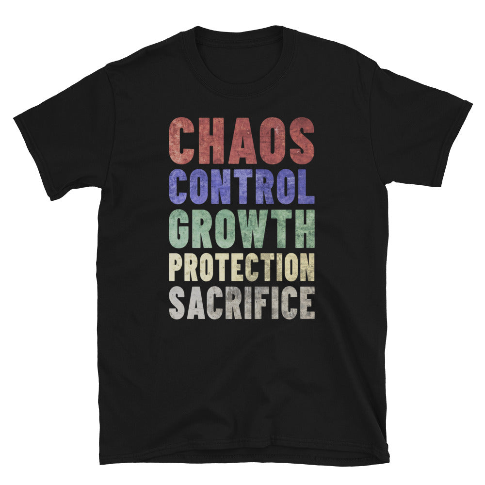 Chaos Control Growth Protection Sacrifice Shirt
