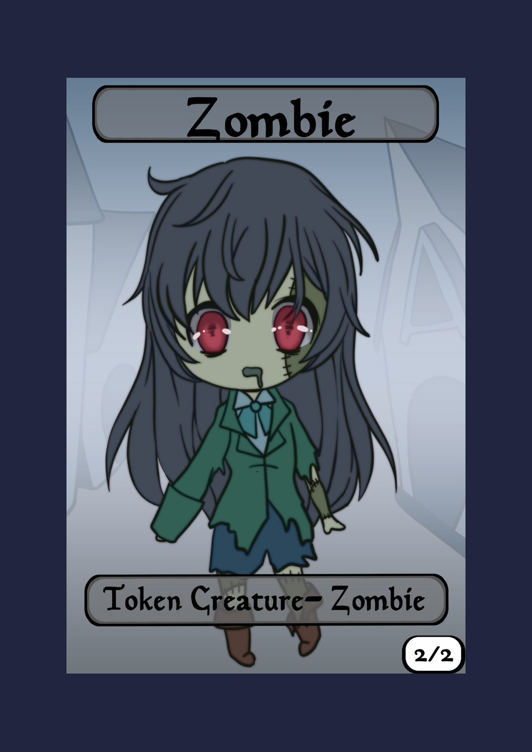 Zombie 2/2  Token